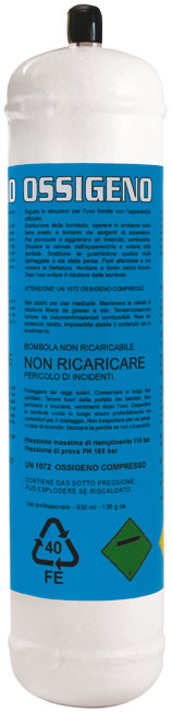 Acquista O Pur bombola di ossigeno monouso, 66 litri (1 pz.)