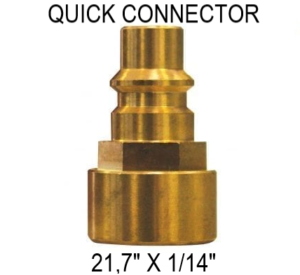 QCL1234-M Schnellkupplung Ventil R1234yf