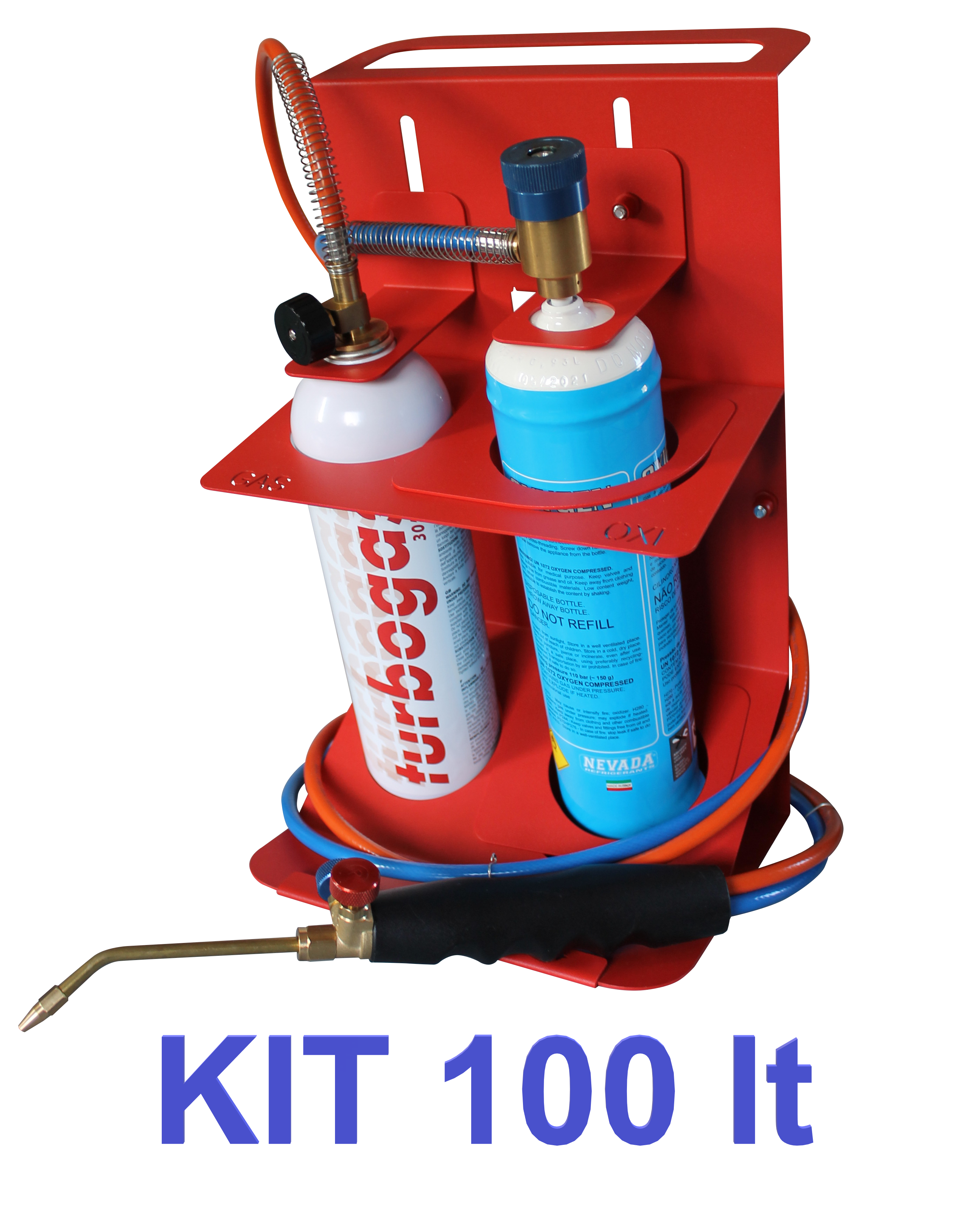 Kit de soldadura portátil 3050° - 100 lt - Refrigerant Boys