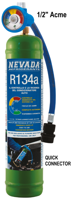 R134A Cylindre De 12KG Climatisation Rechargeable Gaz R134A