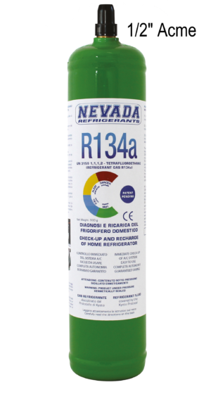 Bouteille de gaz R407H rechargeable à partir de 5 kg (vanne 1/4 ) -  Refrigerant Boys