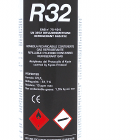 Refrigerant R32, 1,8kg,2L steel bottle, Refrigerants