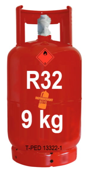 R32 - Gases and refrigerant fluids in cylinders