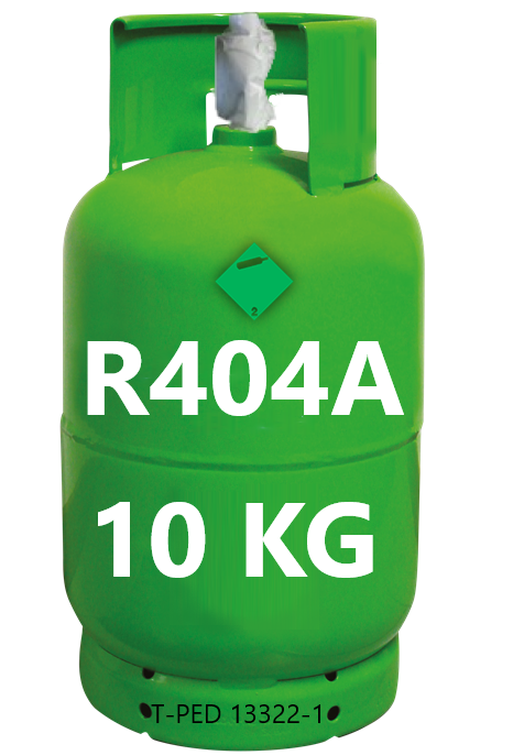 Botella de gas R404A con 10 kg (válvula ″) - Boys