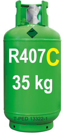 Fluide frigorigène R32 Calorie Fluor - Bouteille 0,8 kg | LRCF0320A