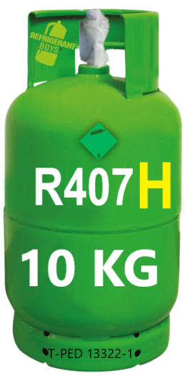 R32 Refrigerant 9kg-Gas Content 1/4 SAE RH Valve Cylinder - Evomart