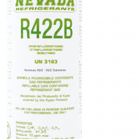 Bouteille de gaz R407H rechargeable à partir de 5 kg (vanne 1/4 ) -  Refrigerant Boys