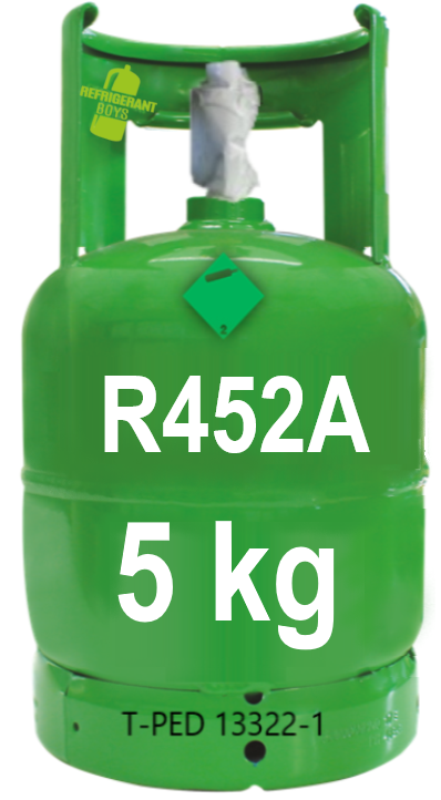 1.8 kg R32 REFILL gas cylinder with left-hand 1/2” ACME valve - Refrigerant  Boys