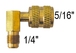 Hochdruck-Schnellkupplung für R134a-Gas - Refrigerant Boys