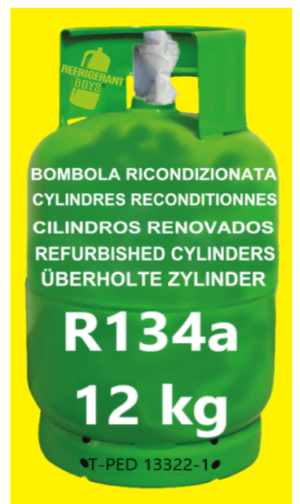 Bouteille fréon gaz HARP 134A  Compagnie de Sourcing et de Conseil